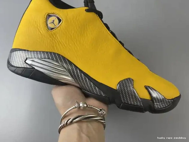 Cheap Husky BQ3685-706 RETRO JORDAN 14 UNIVERSITY GOLD AIR 0624